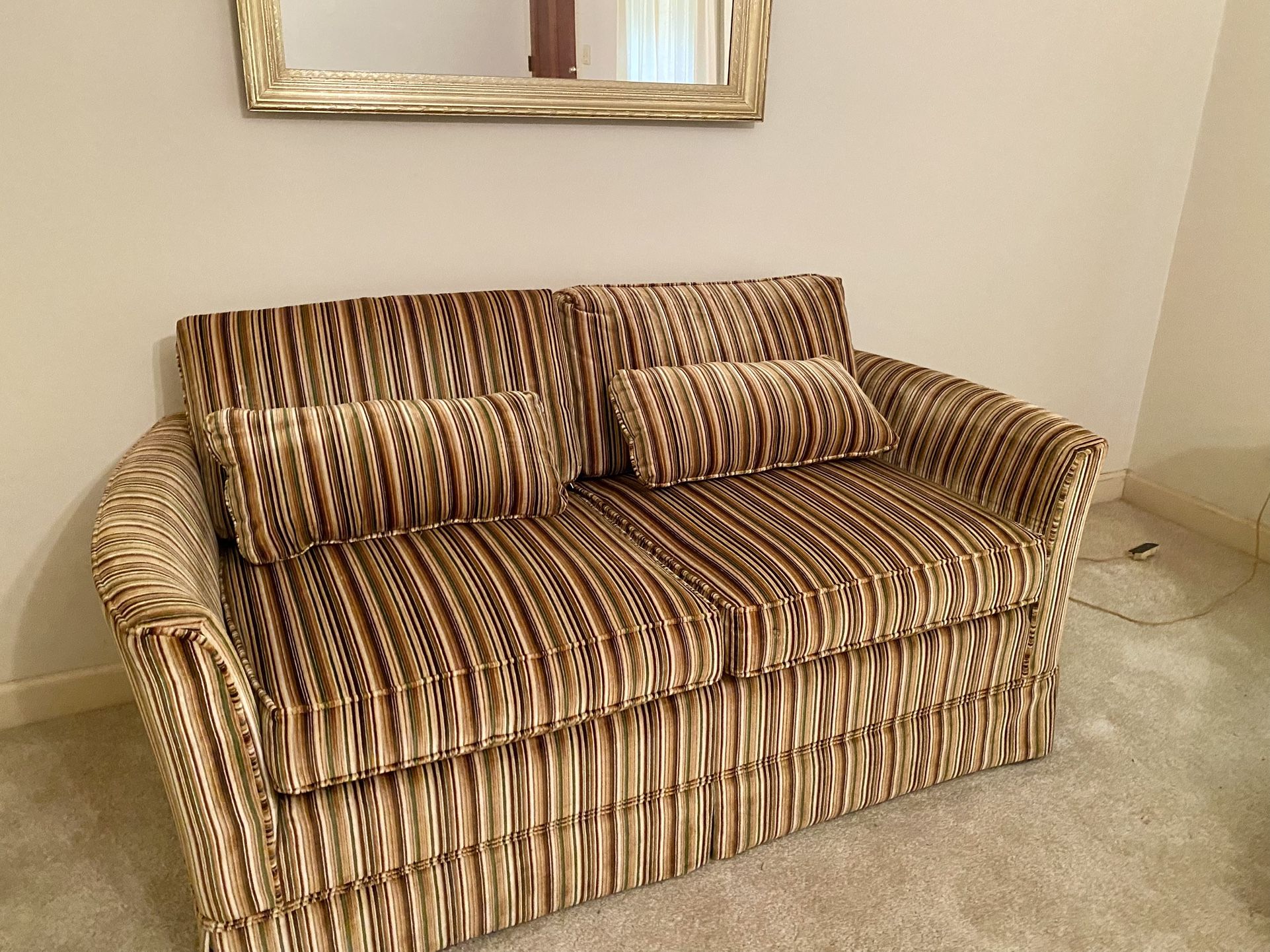 Beautiful Velvet Midcentury Living Room Set