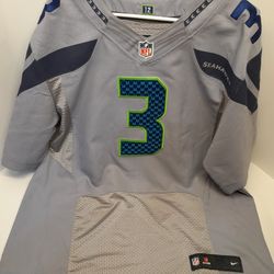 Seattle Seahawks NFL Football Jersey XXL Gray On Field