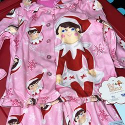 New. Elf On The Shelf, Soft Pjs. 12mos