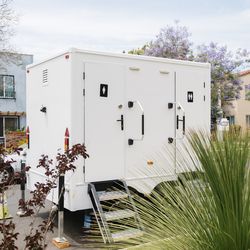 Pretty luxury restrooms