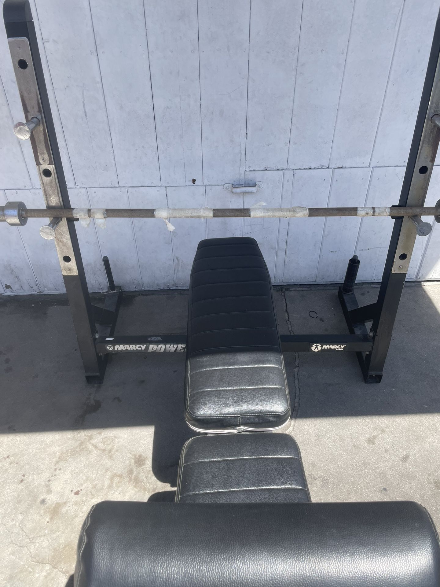 Marcy Power Bench press With Olympic Barbell