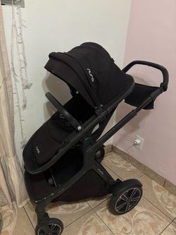 Nuna Double Stroller Black