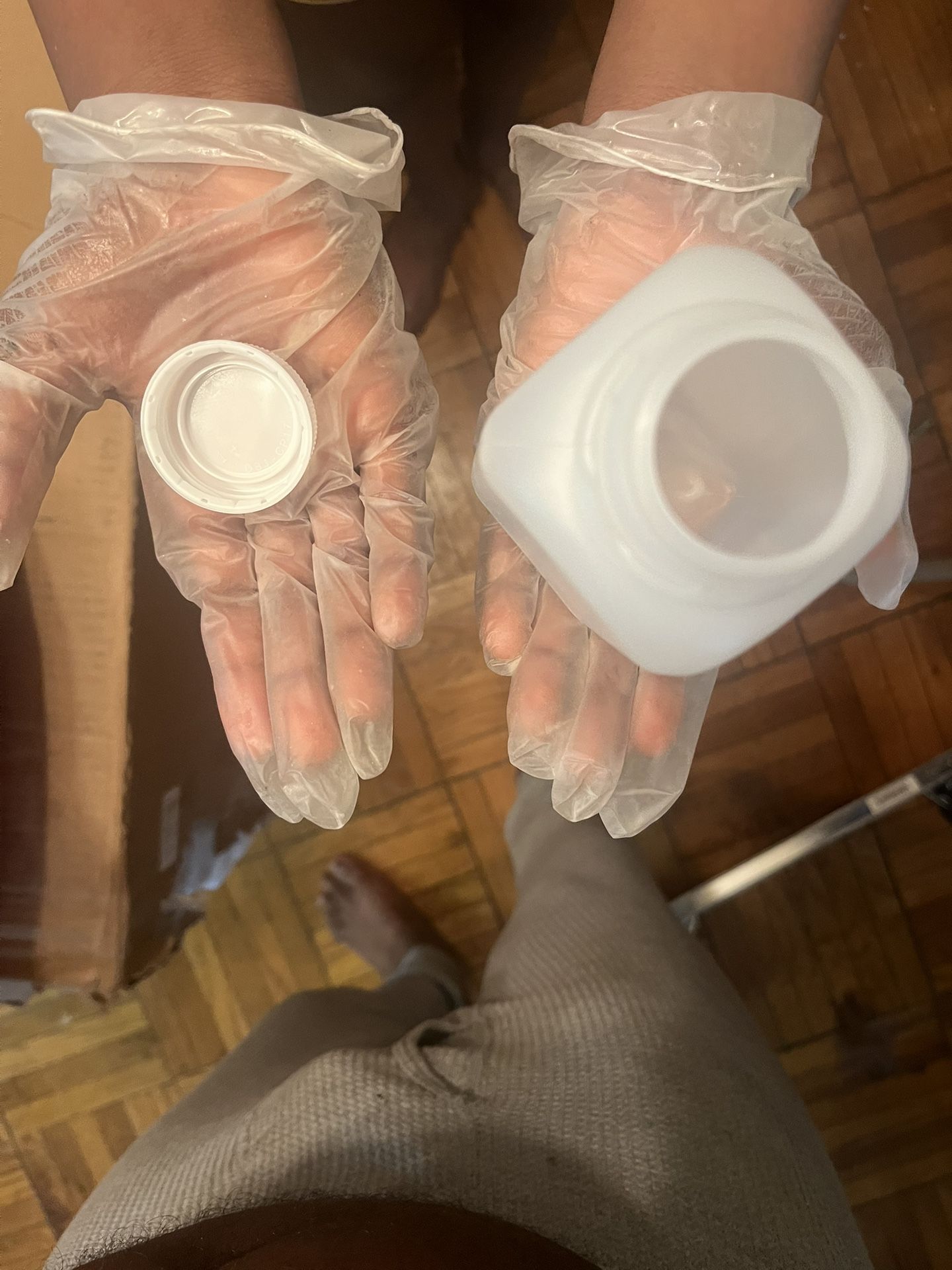 White Plastic Bottles