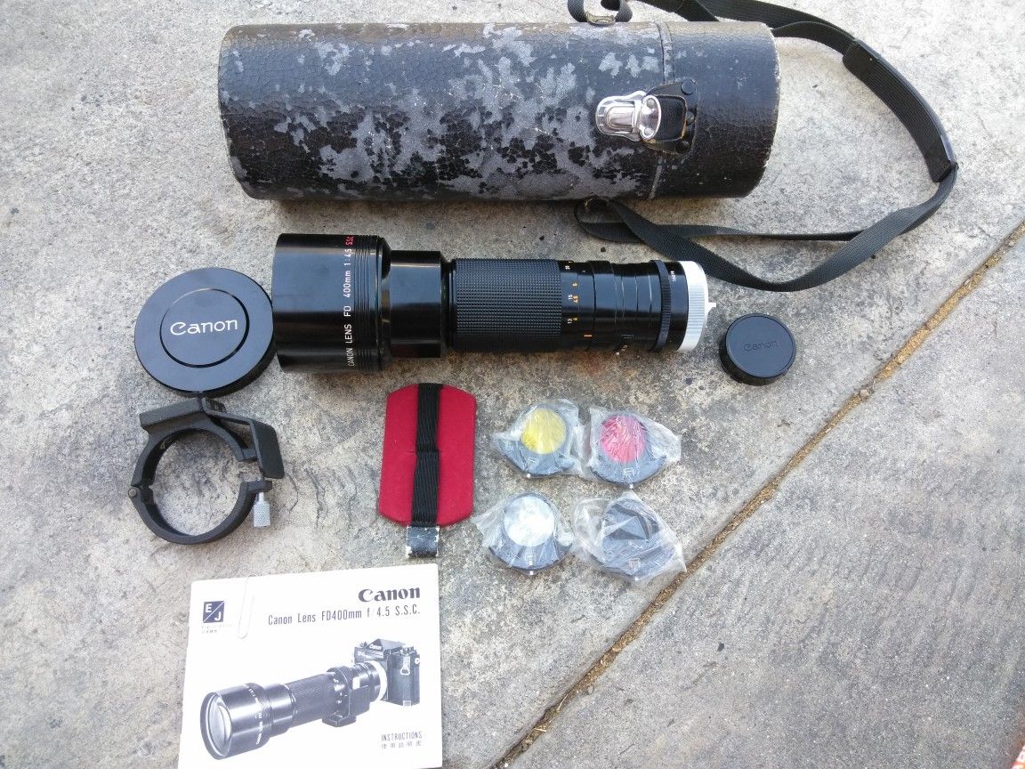 Canon FD 400mm f/4.5 S.S.C
