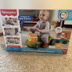 4 in 1 Farm to Market Tractor toy