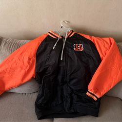 Cincinnati Bengals varsity jacket, NFL Reebok