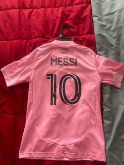 Messi kid pink jersey
