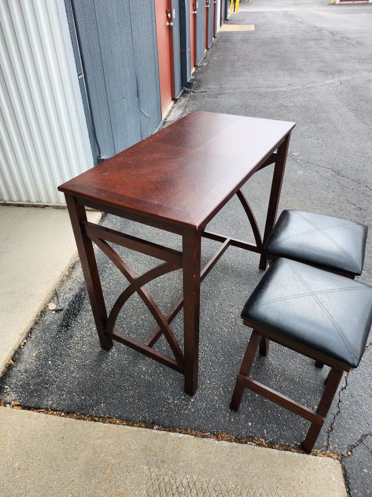 Breakfast Table with Two Chairs