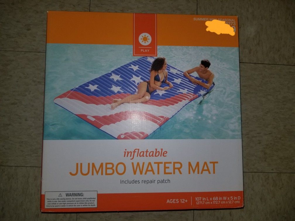 Inflatable Jumbo Water Mat