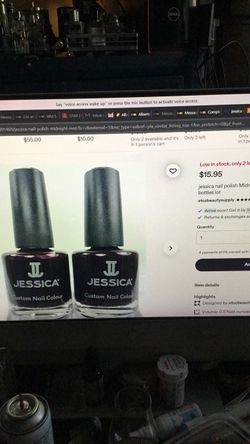 Jessica nail polish and treatment