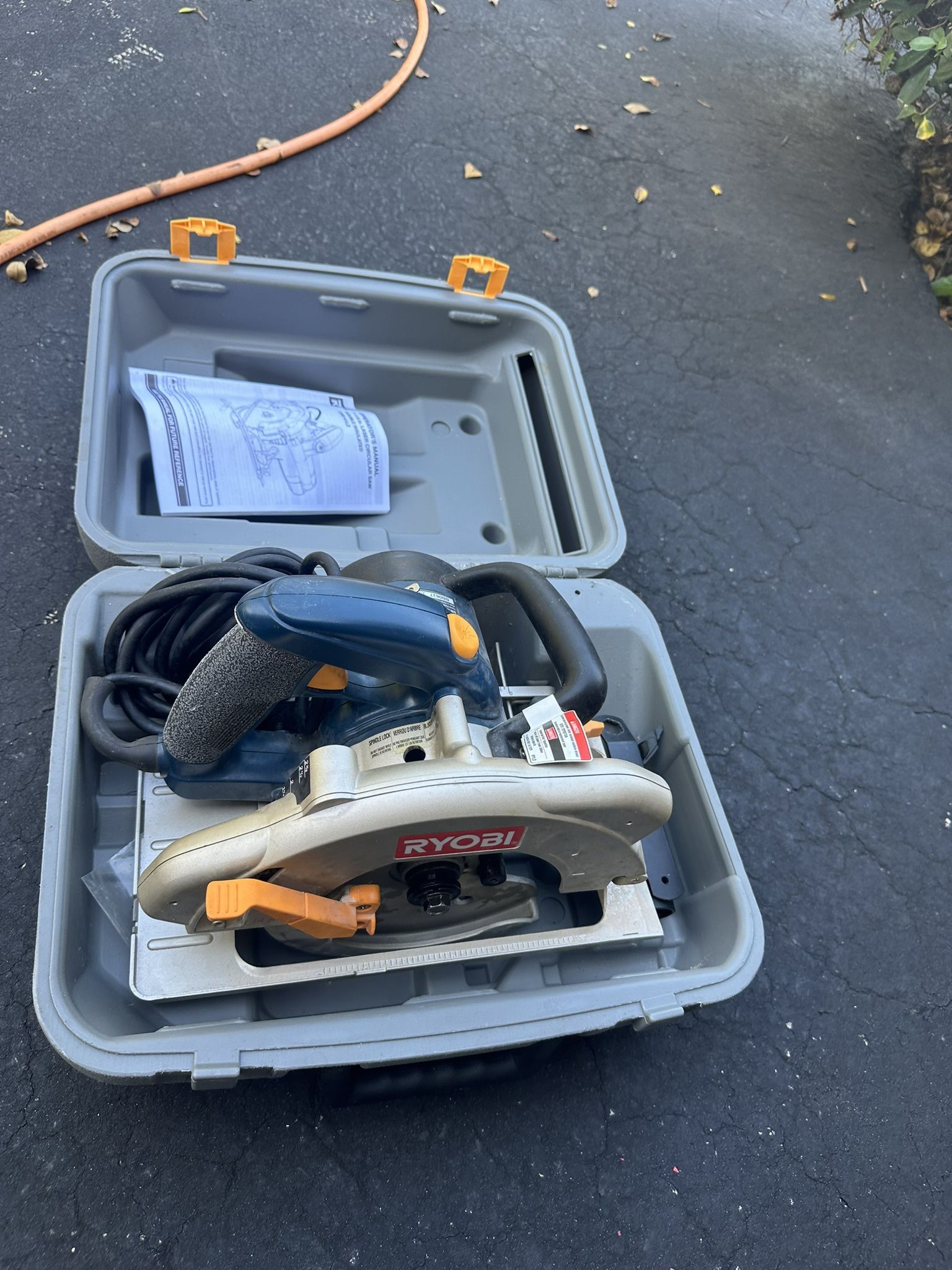 Ryobi 14 Amp Circular Saw With Case New