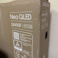 85” Samsung Neo QLED TV 4K Smart HDR Brand New QN90F 