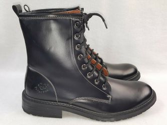 Polar Fox "808563A" Men's Lace-Up Calf High Military Style Fashion Boots Size 7.5 to 10.5
