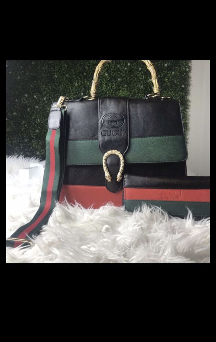 Gucci bag with wallet plus