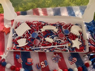 4th of July painting box