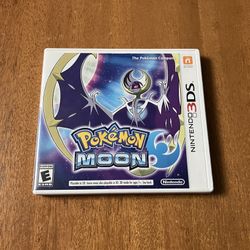 Pokemon Moon for Nintendo 3DS video game console system or XL or New or 2DS Pikachu Moons