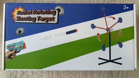 Rocket Rotating Shooting Target For Nerf Guns Outdoor Games