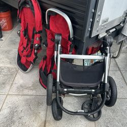 Two Seated Baby’s Stroller 