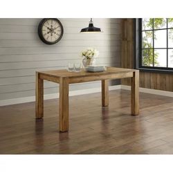Better Homes & Gardens Bryant Solid Wood Dining Table, Rustic Brown