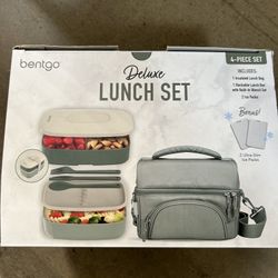 NWT Bentgo 4pcs Delux Lunch Set