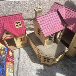Calico critter houses -$40 for both -