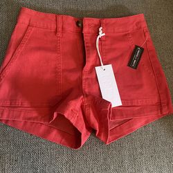 Red Shorts adult size 24 … new
