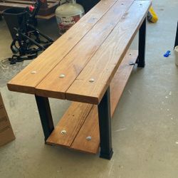 Wood Bench