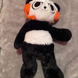 Build A Bear Combo Panda Ryan’s World Stuffed Plush Toy 16”