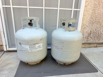 Propane Tanks Empty