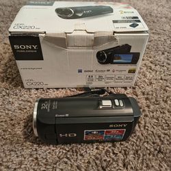 Sony camcorder and 16gb memory card