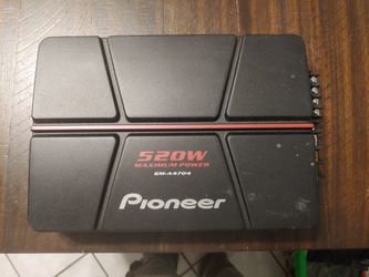 Pioneer 4 Channel Amplifier