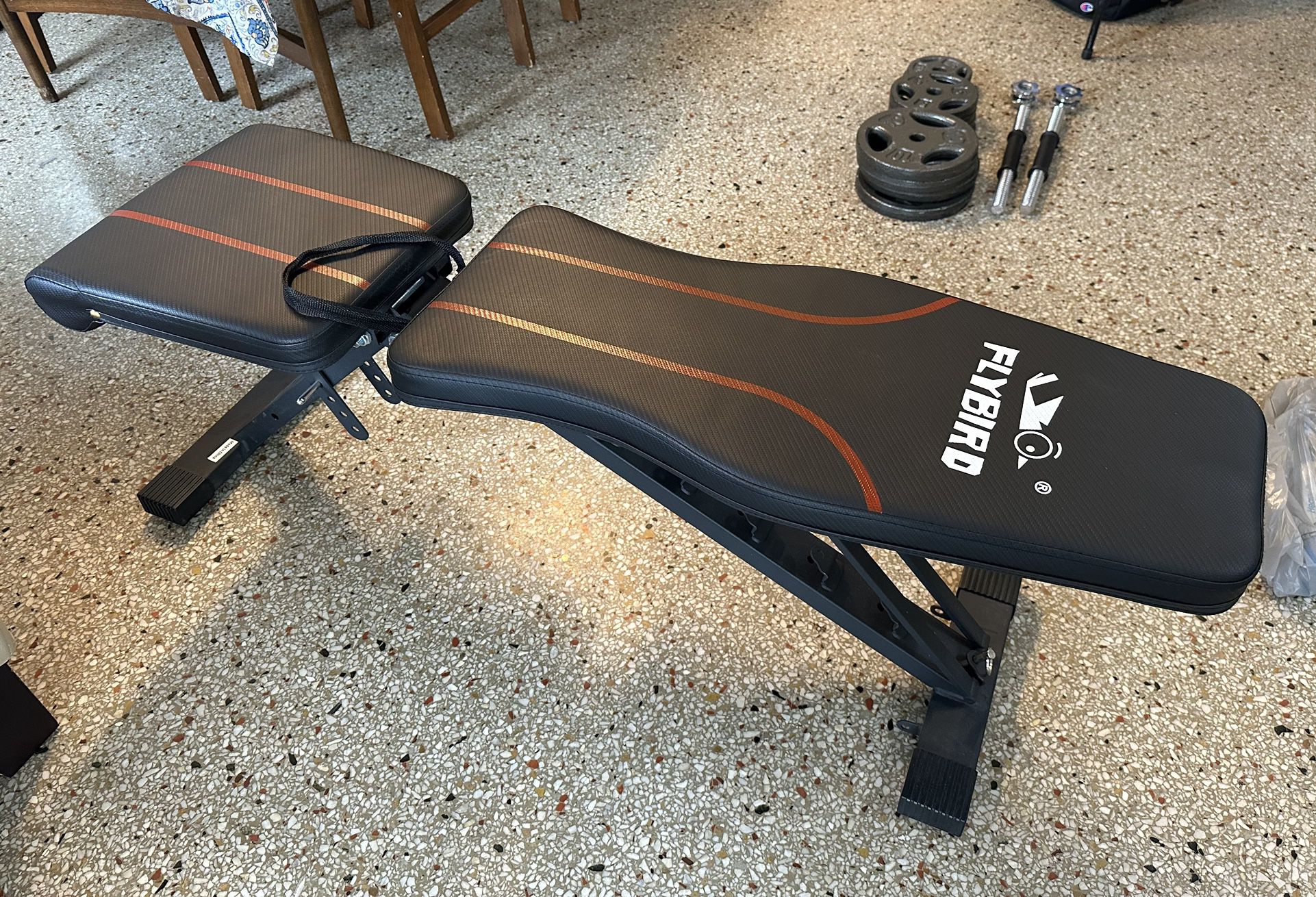 Workout Bench With Weights 