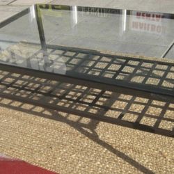 IKEA granas glass coffee table