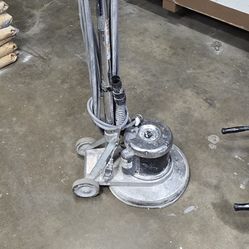 Rolando electric 240 compressor and floor sander 18"