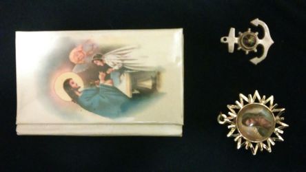 Vintage religious pendants