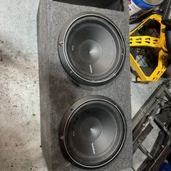 12 Inch Fosgate Subs And Memphis Amp 
