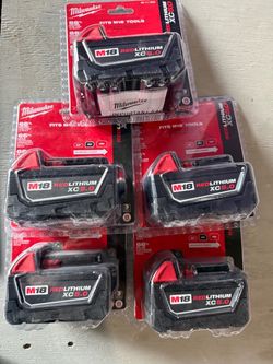 M18 x.c 5.0 Milwaukee batteries