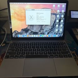Apple MacBook ( 12 Inch Intel Core M ) 8 GB Ram & 512 GB HD
