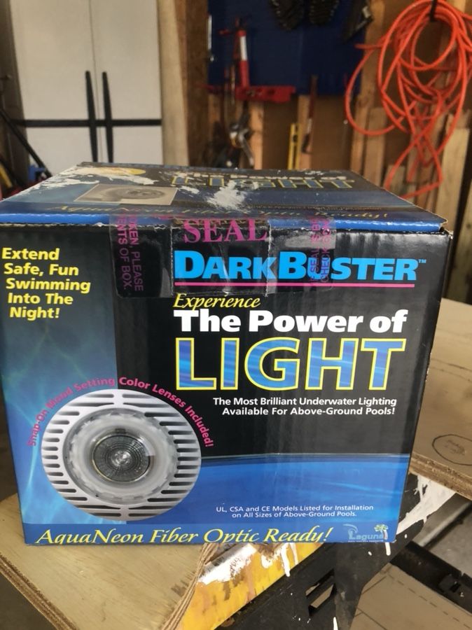 Above ground pool light Dark Buster brand