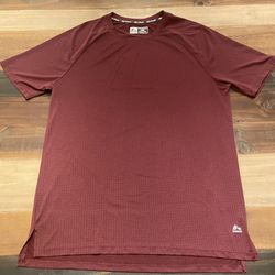 RBX Athletic Burgundy Grid T-shirt