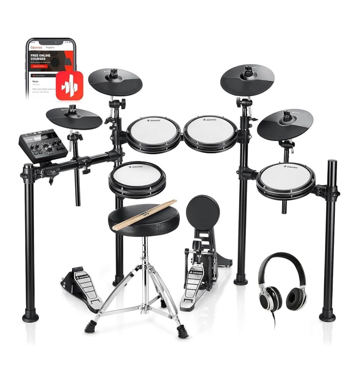 Electric Drum Kit- Like new