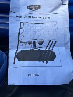 Backyard Fun collection-volleyball, badminton AND chess
