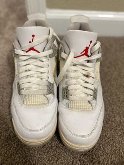 Air Jordan 4 Retro White Oreo - Size 8