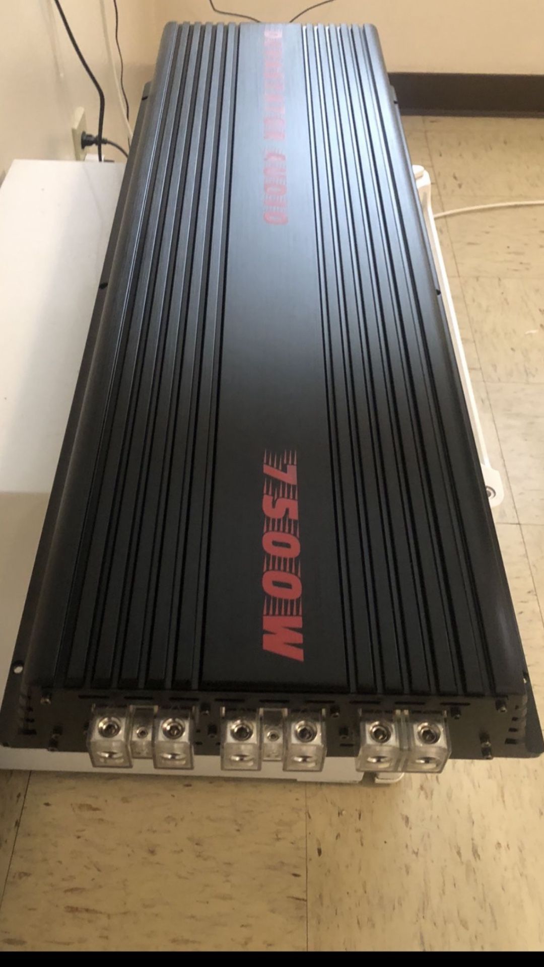 7500 Car Amplifier Monoblock