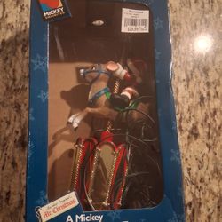 Vintage 1997 Mr. Christmas A Mickey Carousel Tree Top Box Paperwork Disney