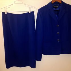 Women’s Evan-Picone Three Button Skirt Suit