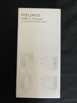NEW USB-C Charger Set (2 Pack) – Sealed