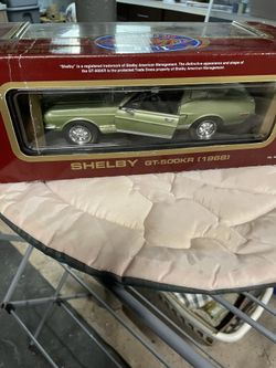 1968 Shelby, Gt 500 Kr Diecast Metal 1.18 Brand New Still In The Box