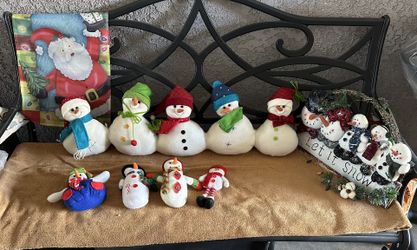Christmas Snowman Decorations.