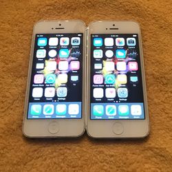 2 iPhone 5 16gb Att Only 